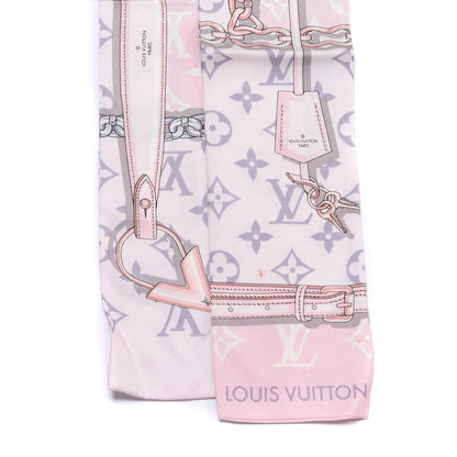 Louis Vuitton Silk Monogram Confidential Bandeau Light Pink 2 of 4