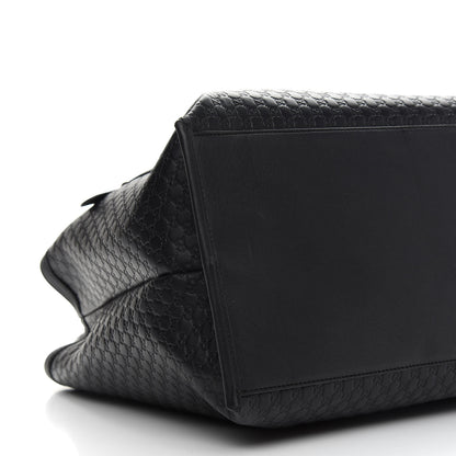 Gucci Soft Microguccissima Large Tote Black 7 of 11