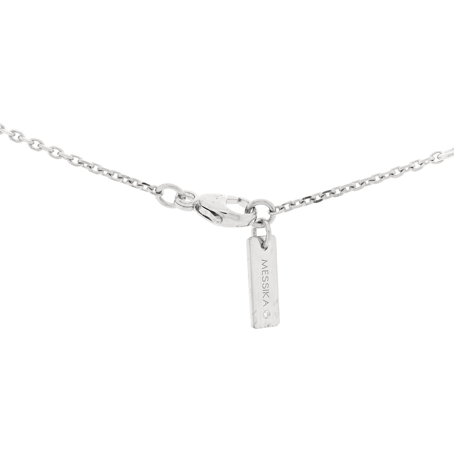 18K White Gold Diamond .15ct Joy Necklace