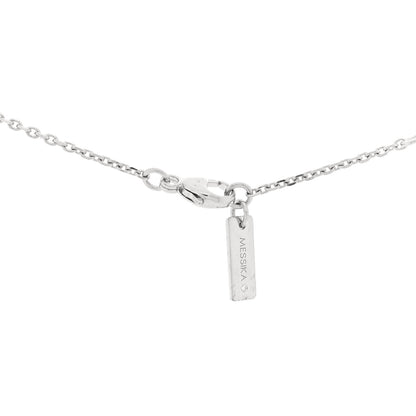 Messika 18K White Gold Diamond .15ct Joy Necklace 4 of 5