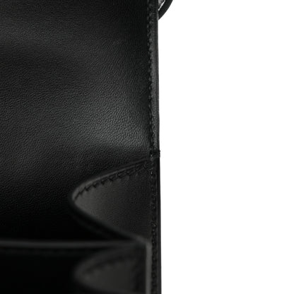 Hermes Veau Monsieur Lizard Constance 18 Black Ombre 11 of 12