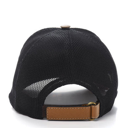 Gucci X DISNEY Mini Vintage GG Supreme Monogram Mickey Mouse Baseball Hat M Beige Vintage Sun Oil 5 of 9