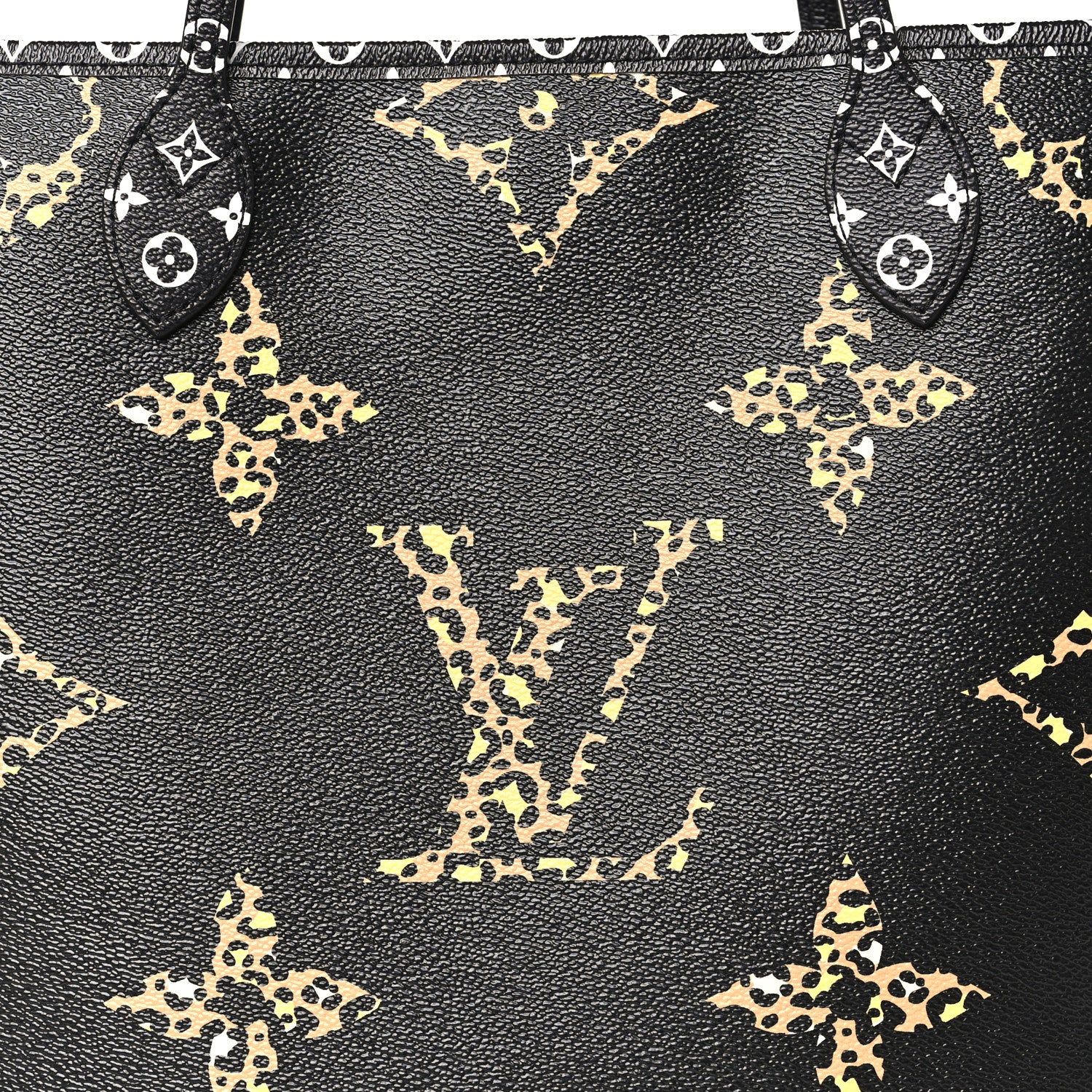 Louis Vuitton Monogram Giant Jungle Neverfull MM Black 8 of 10