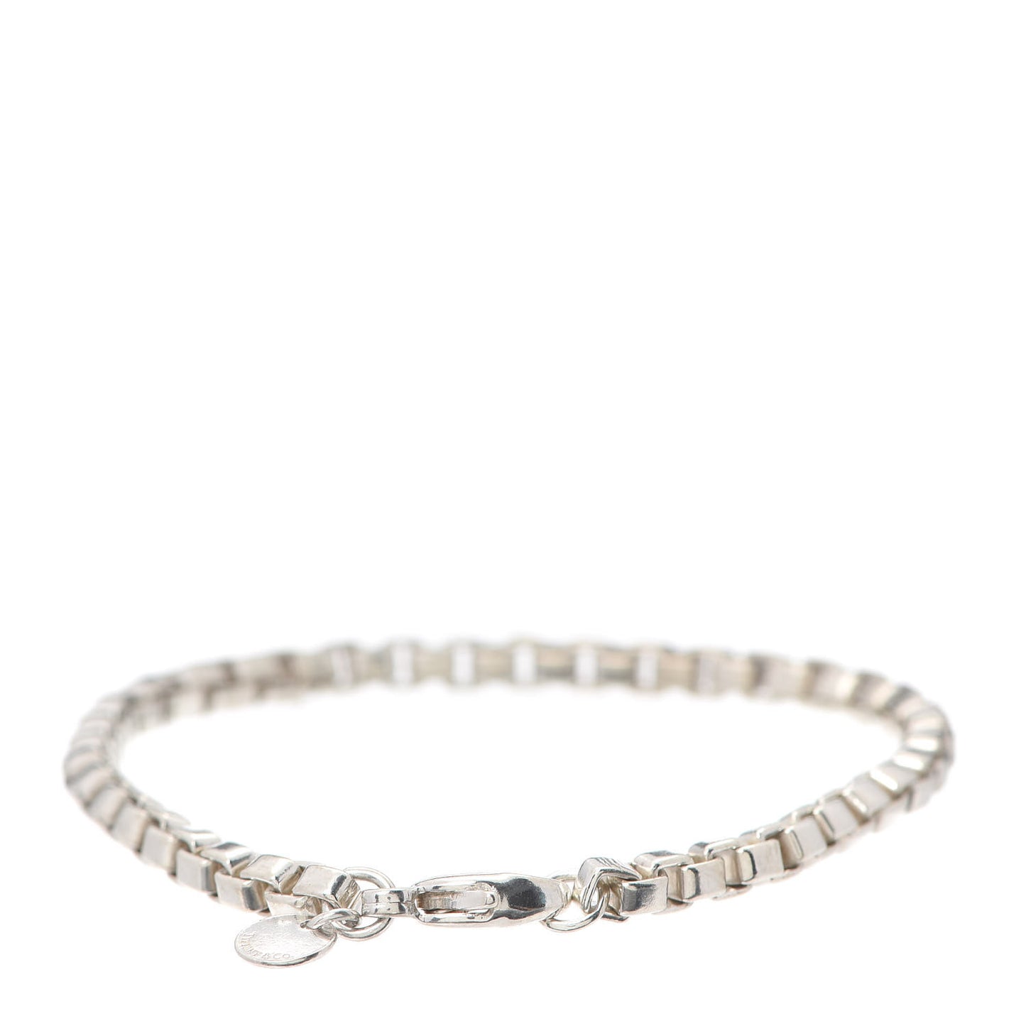 Sterling Silver 4mm Venetian Link Bracelet