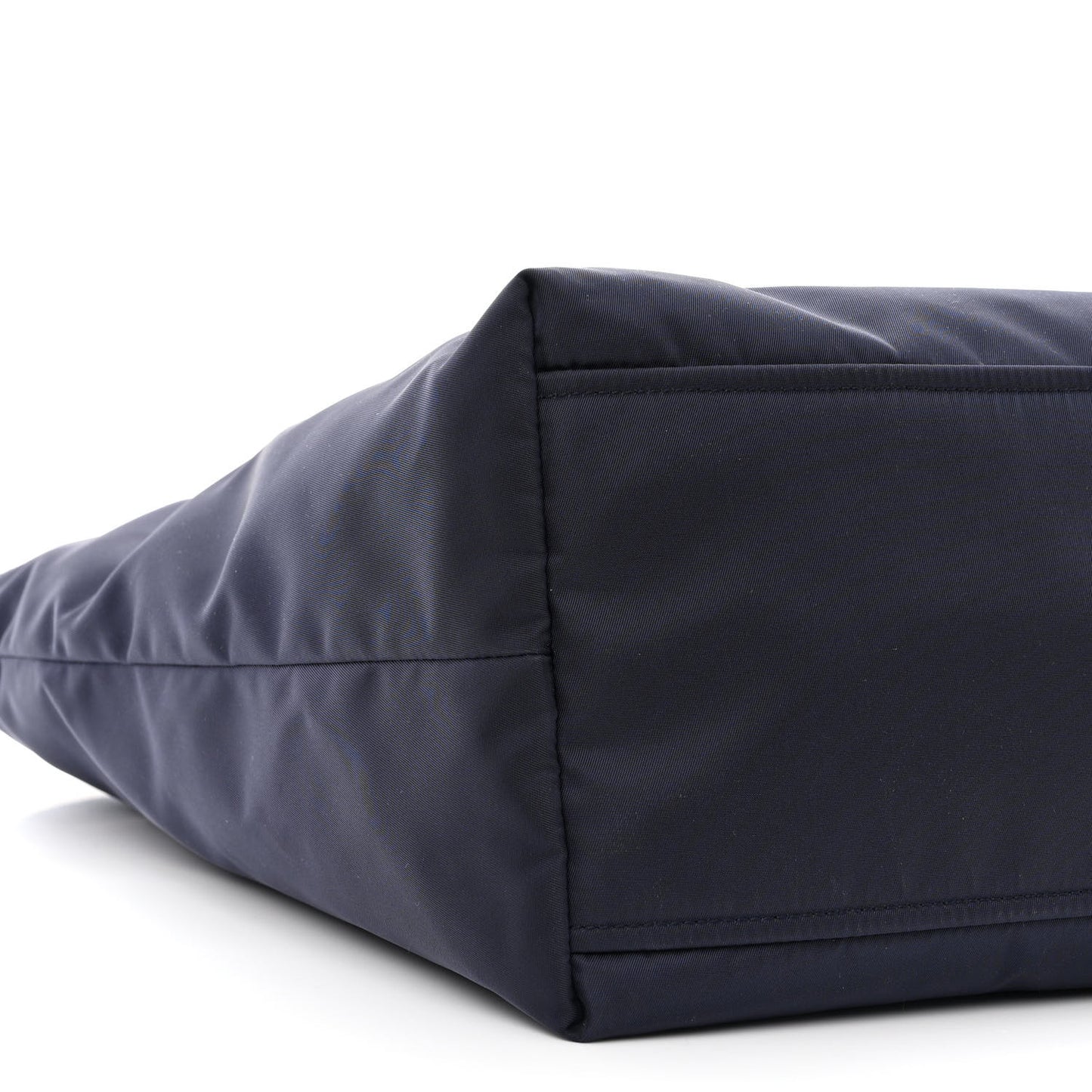 Tessuto Nylon Saffiano Tote Navy