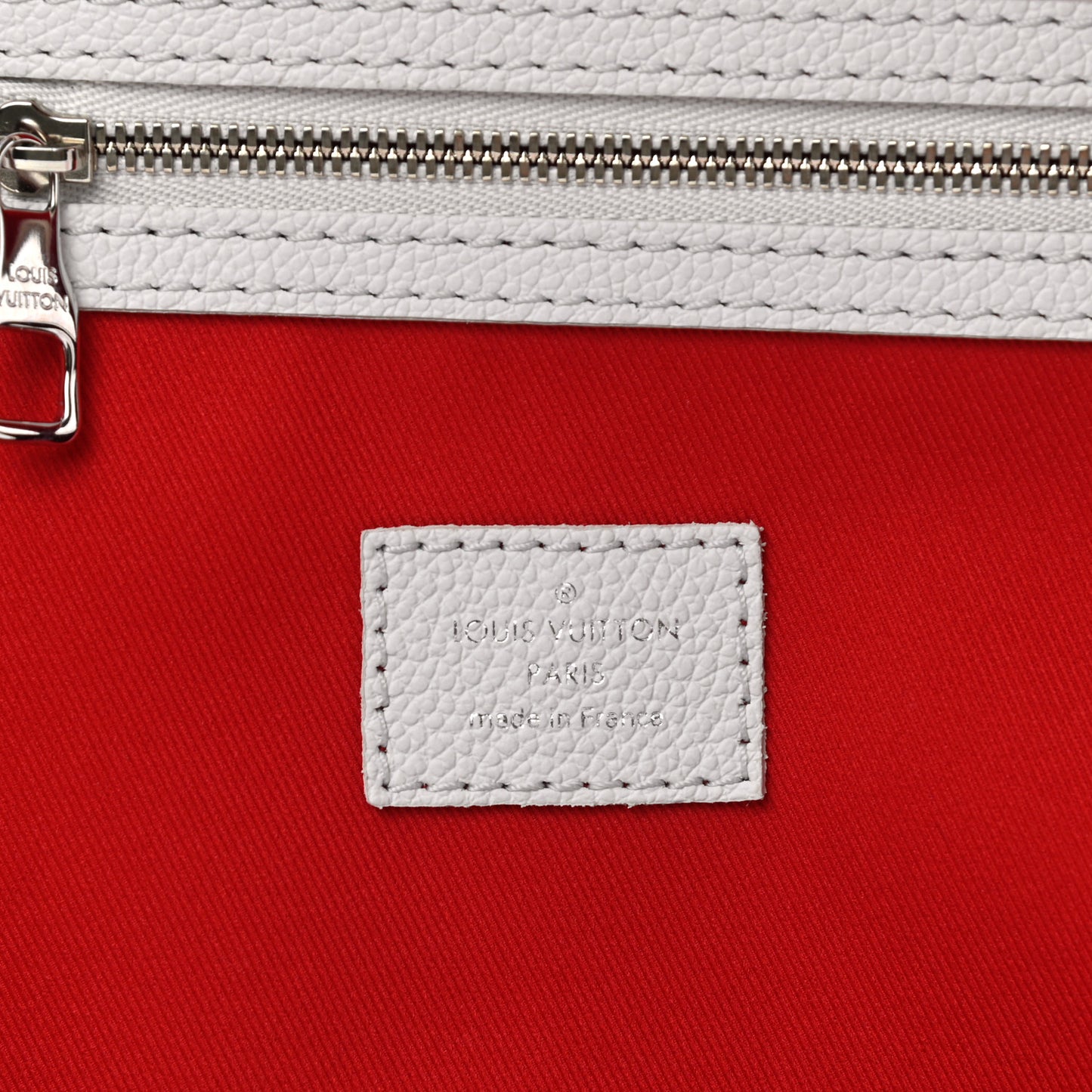 Cowhide Damier Spray Keepall Bandouliere 50B White