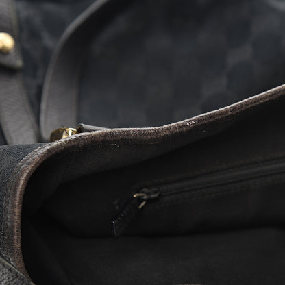 Gucci Monogram Medium Abbey Shoulder Bag Black 7 of 10