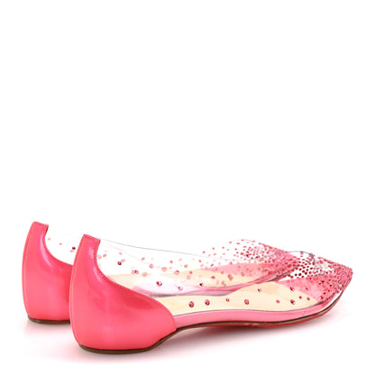 Christian Louboutin PVC Degrastrass Flats 37.5 Version Florida 5 of 9