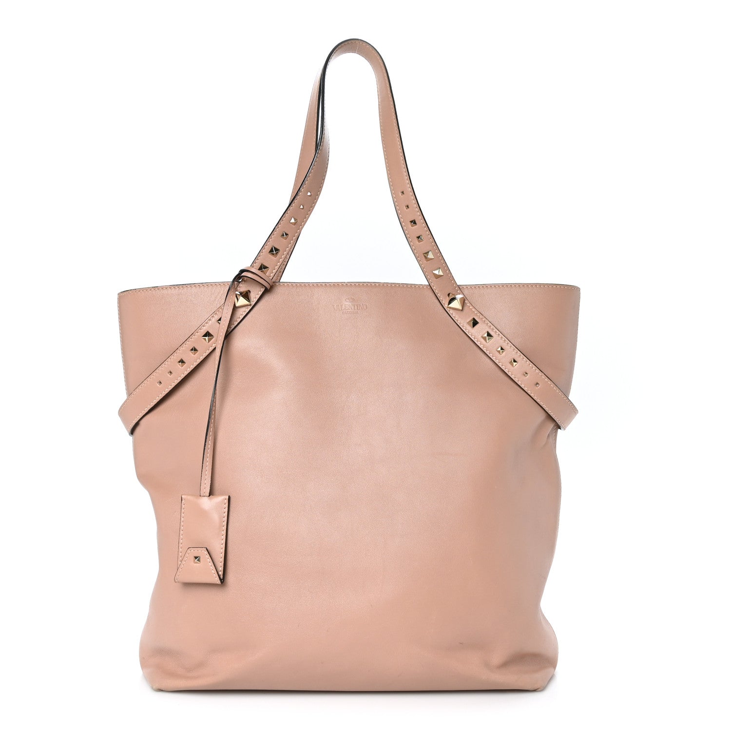 Valentino Garavani Vitello Lovestud Tote Skin Sorbet 1 of 12