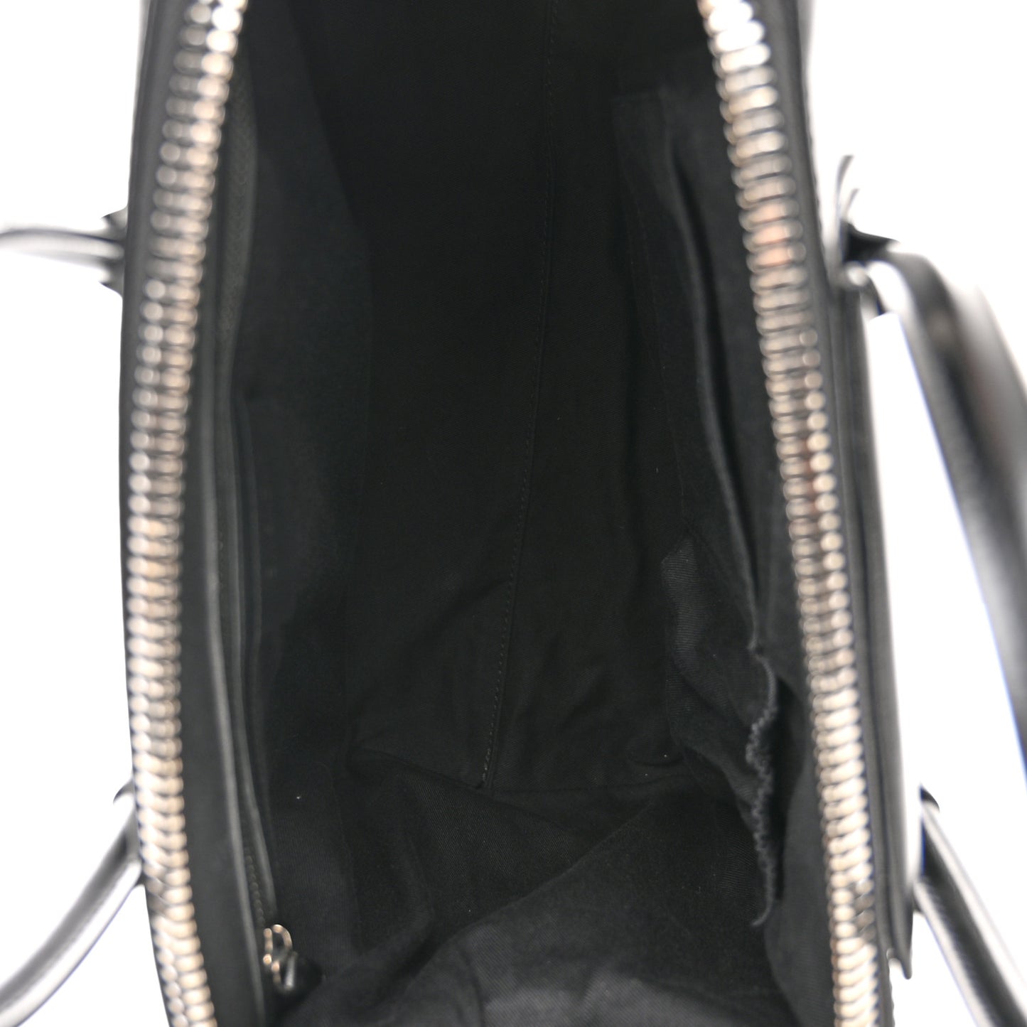 Shiny Lord Calfskin Medium Antigona Black