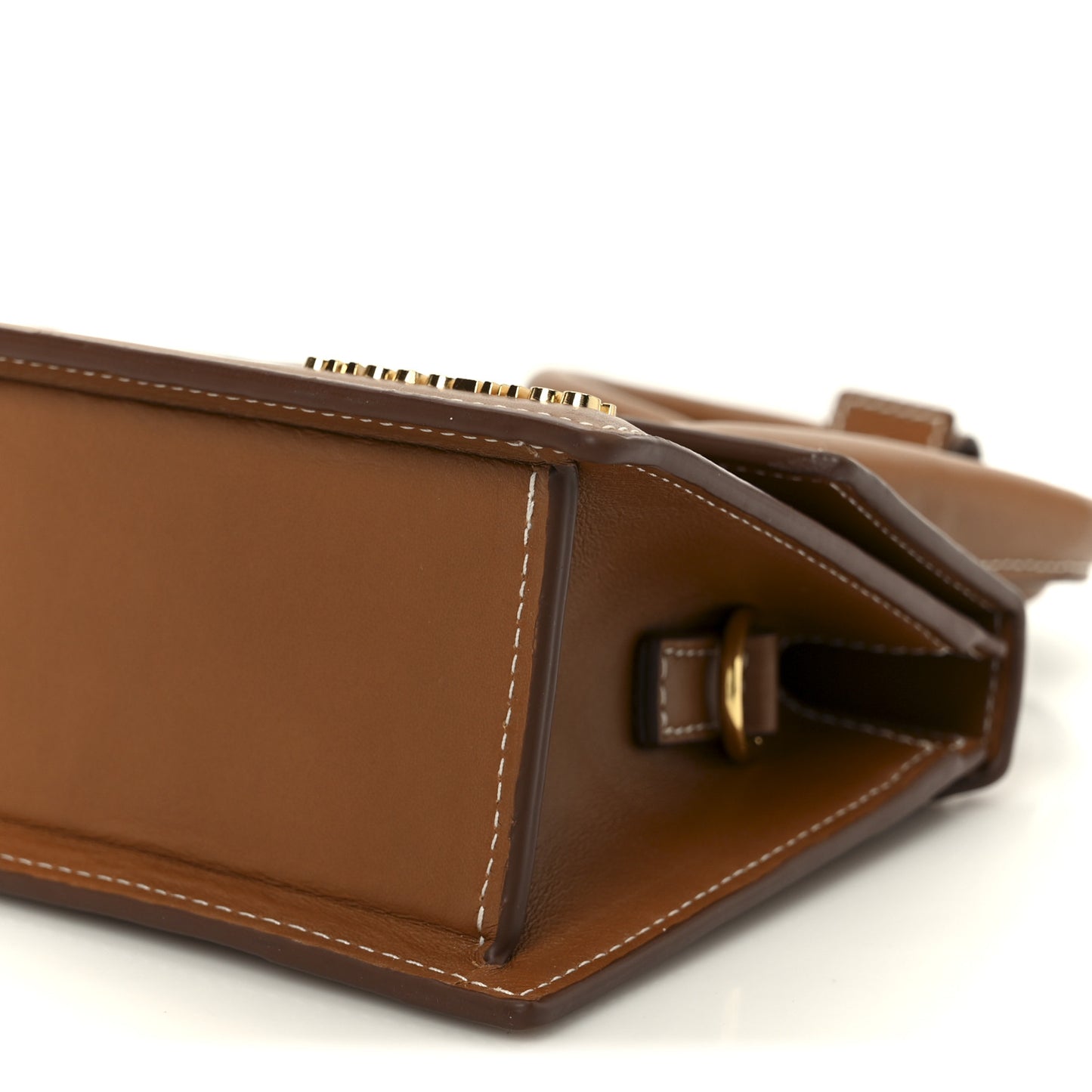 Smooth Calfskin Le Chiquito Noeud  Light Brown