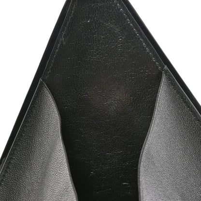 Saint Laurent Patent Pyramid Clutch Black 10 of 11
