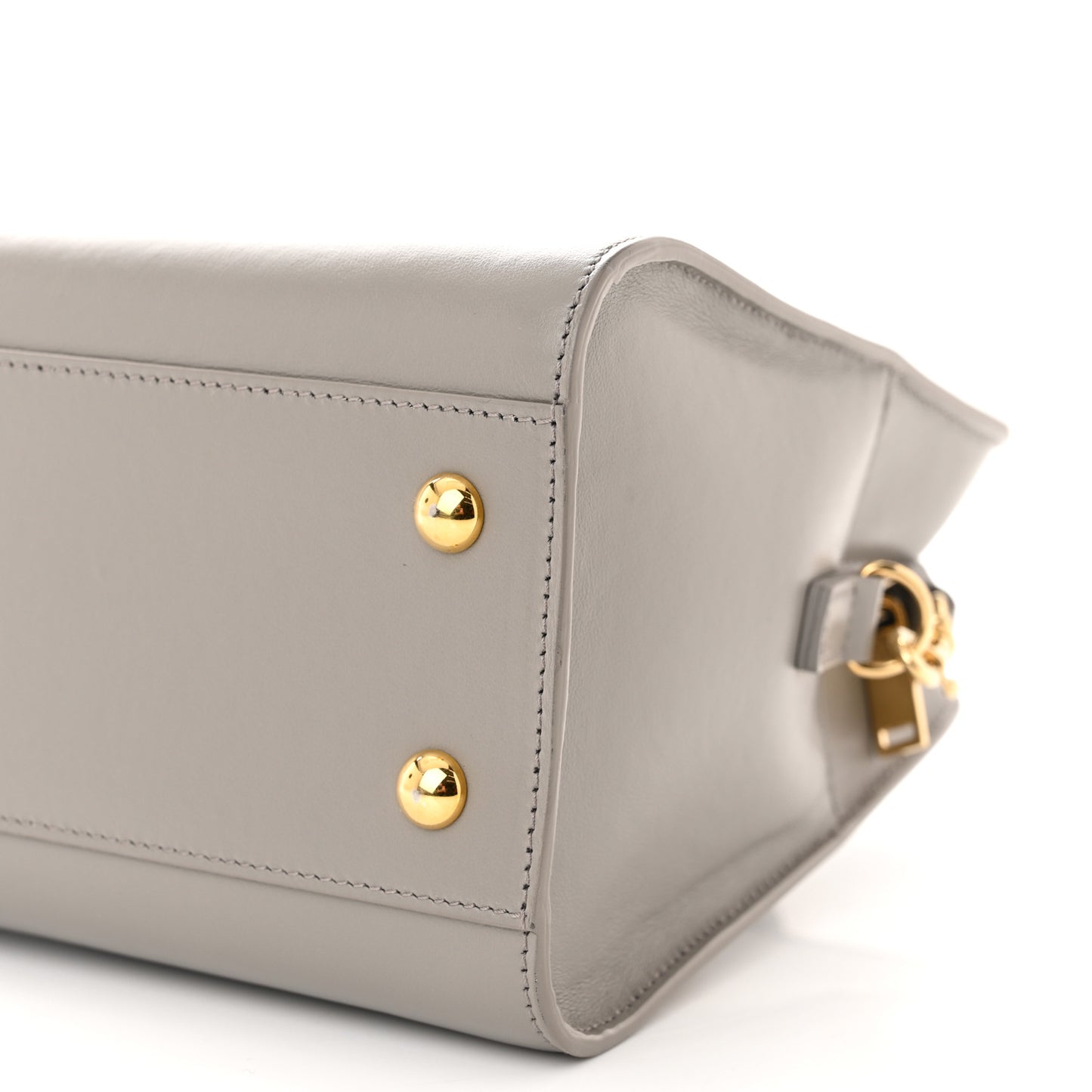 Calfskin Monogram Baby Cabas Fog