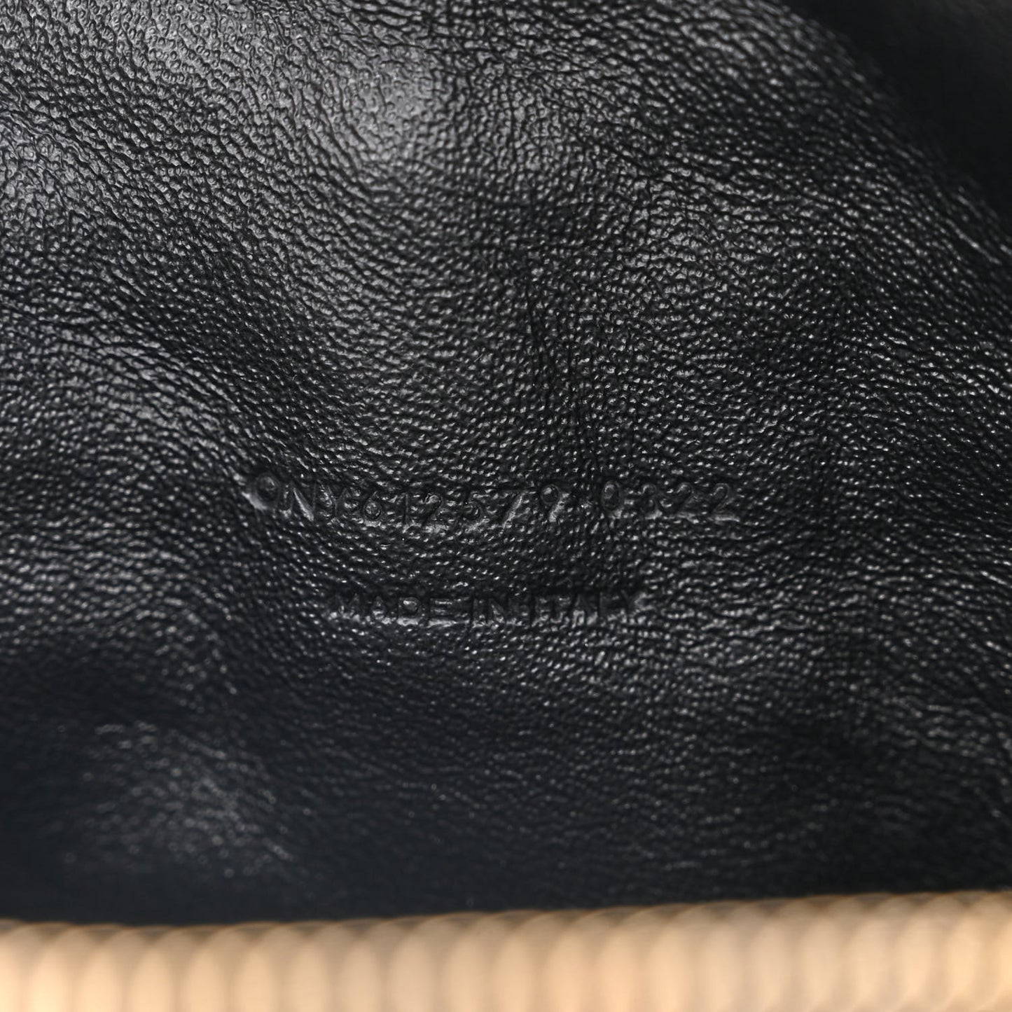 Grain De Poudre Matelasse Monogram Mini Lou Camera Bag Black
