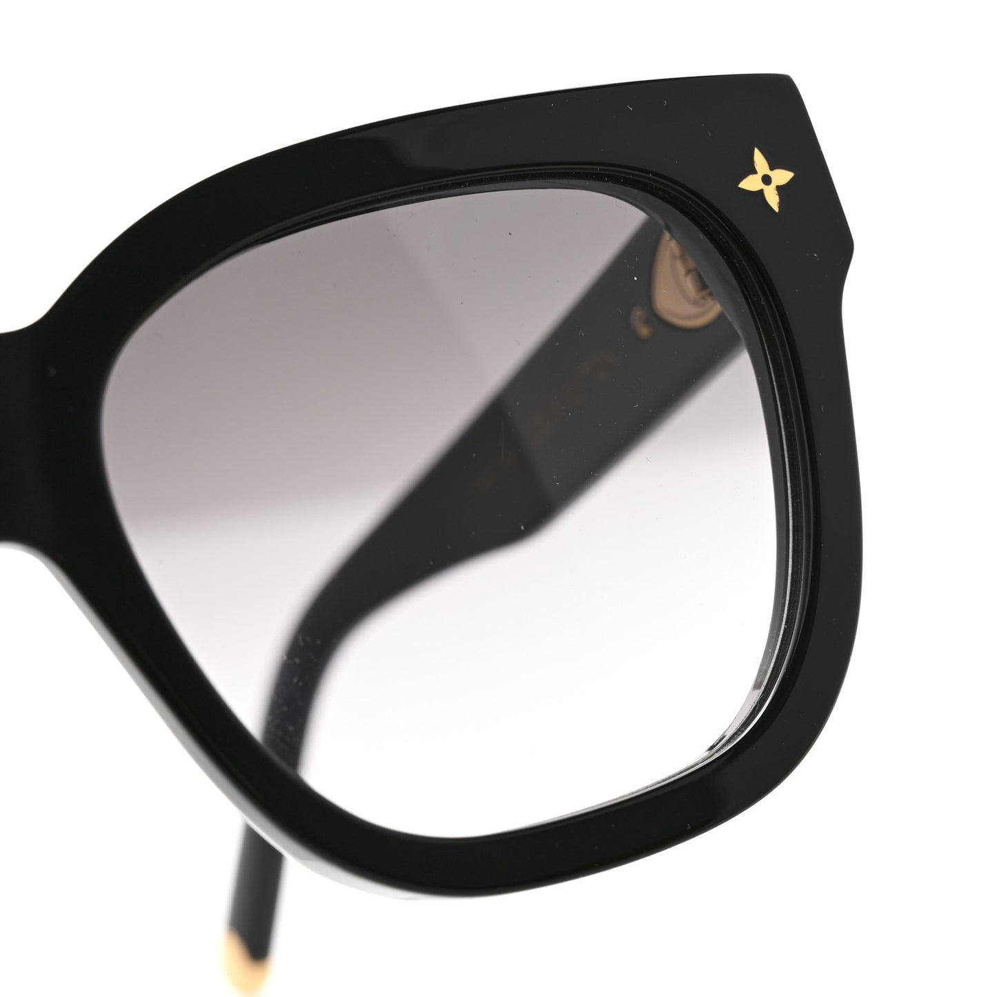 Acetate My Monogram Square Sunglasses Z1523E Black