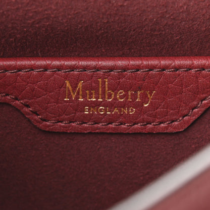 Mulberry Heavy Grained Calfskin Darley Satchel Crimson 6 of 10