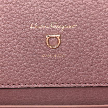 Salvatore Ferragamo Calfskin Large Studio Bag Caraway Seed 6 of 10