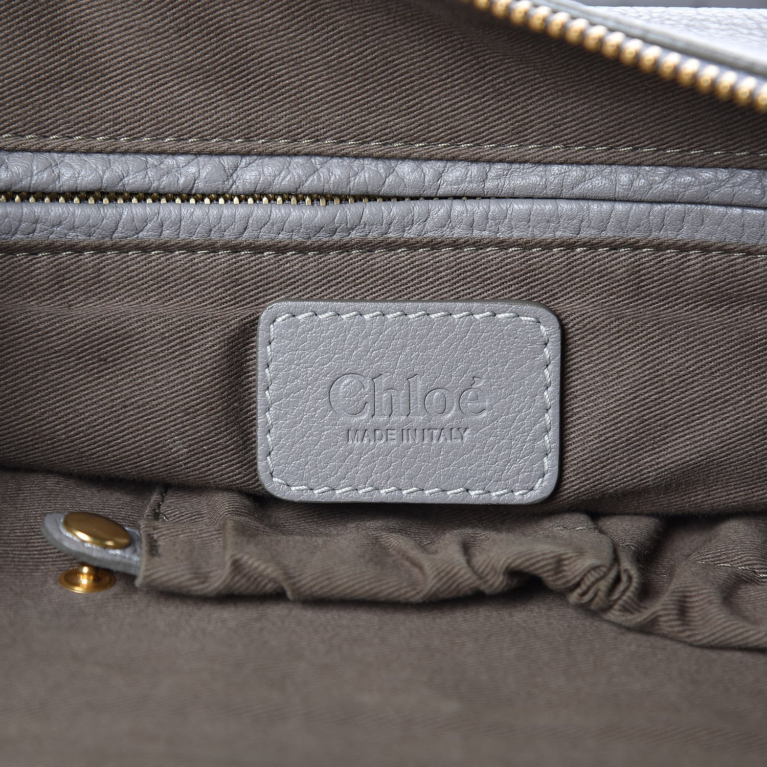 Chloe Calfskin Large Marcie Satchel Cashmere Grey 6 of 13