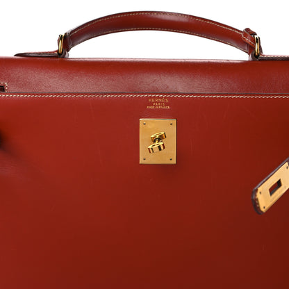 Hermes Box Kelly Sellier 32 Brique 13 of 18