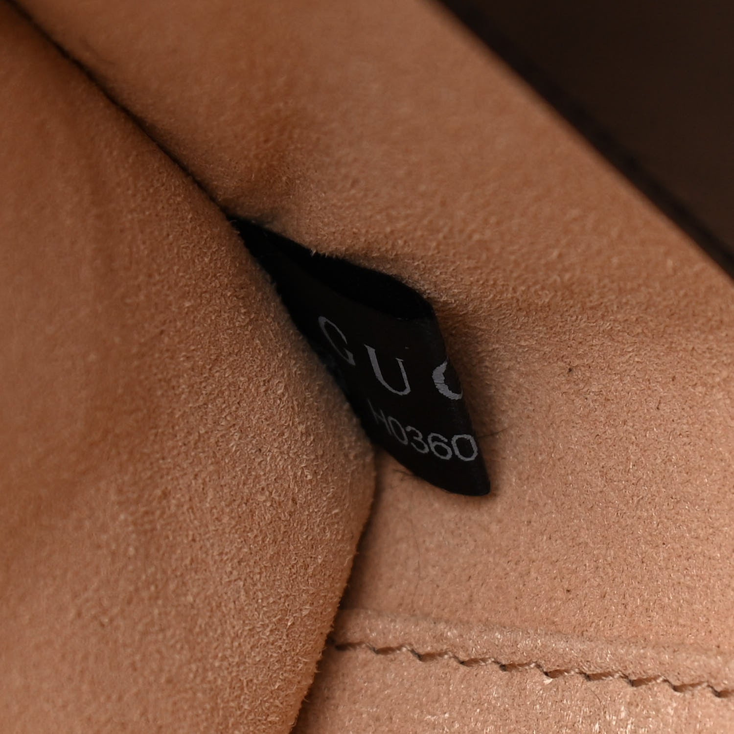 Gucci Calfskin Matelasse Aria Small GG Marmont Shoulder Tote Black 7 of 11