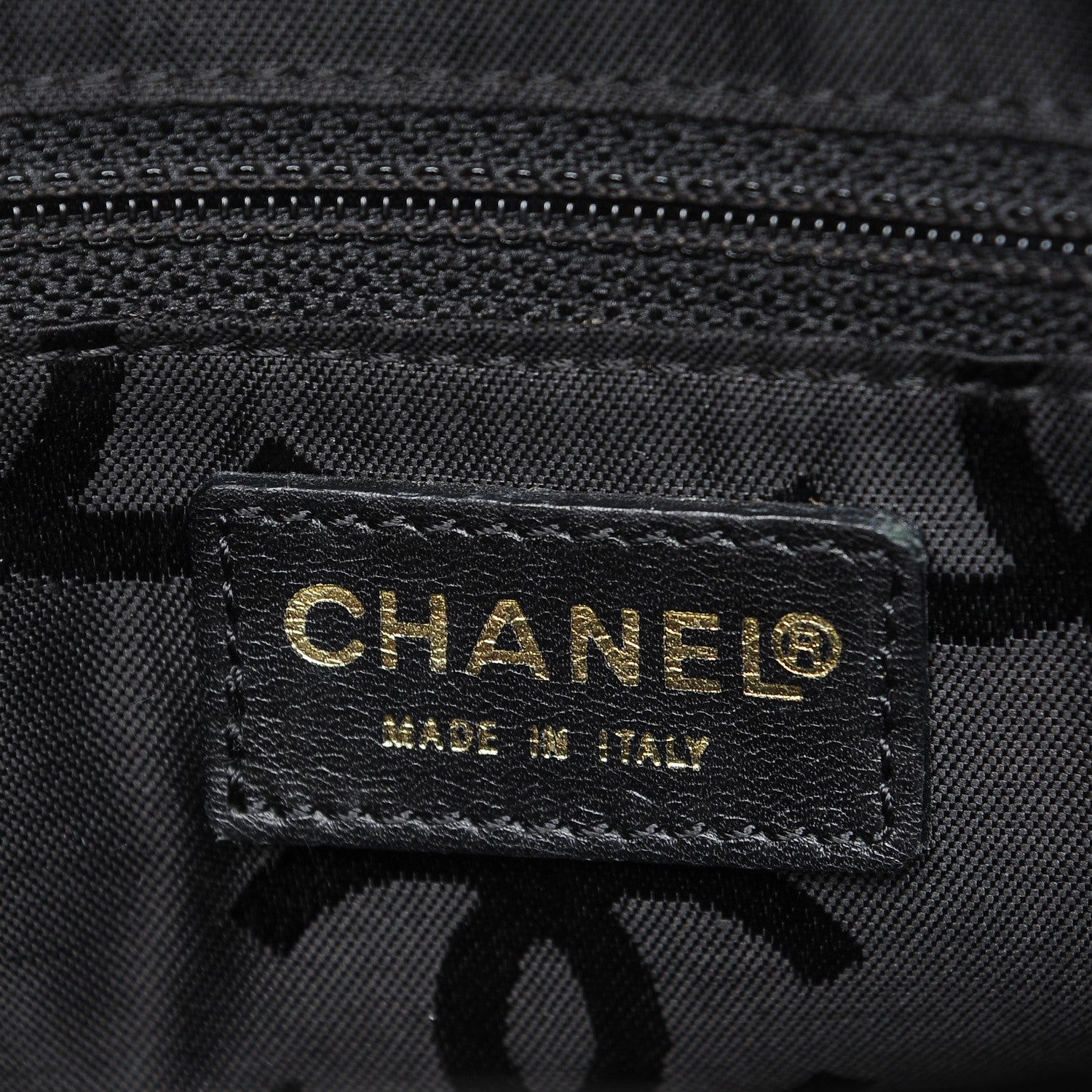 Chanel Calfskin Contrast Stitch Surpique Bowler Black 6 of 15