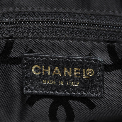 Chanel Calfskin Contrast Stitch Surpique Bowler Black 6 of 15