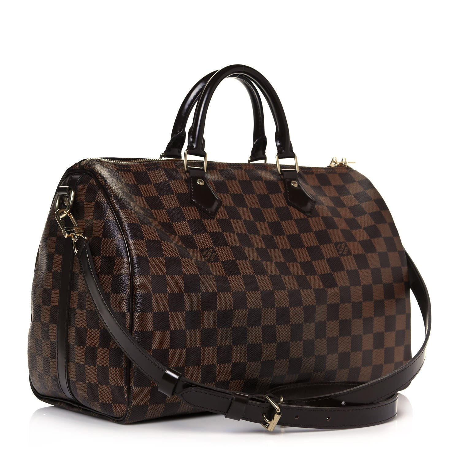 Louis Vuitton Damier Ebene Speedy Bandouliere 35 3 of 17