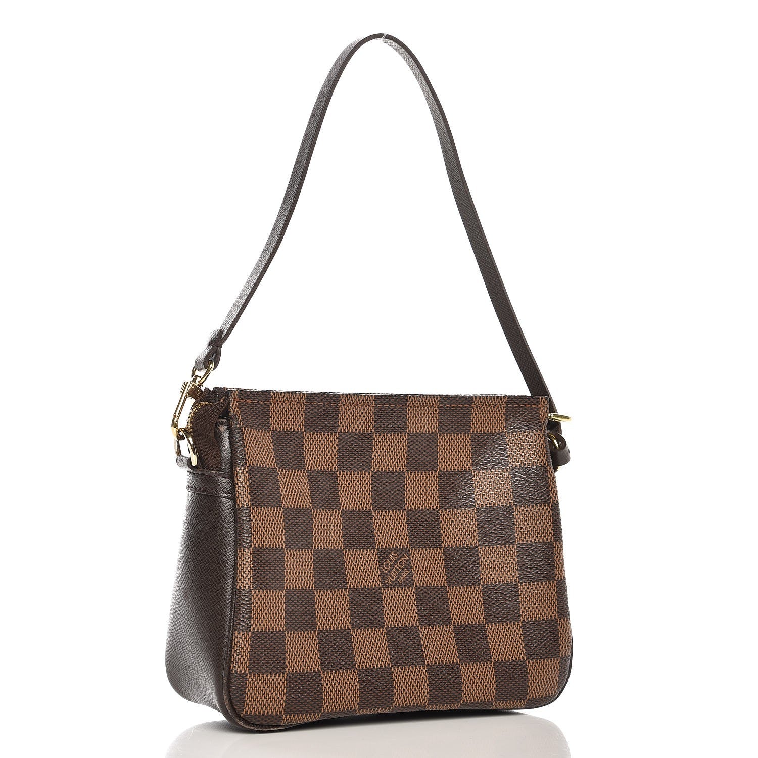 Louis Vuitton Damier Ebene Trousse Make Up Bag Pochette 3 of 11