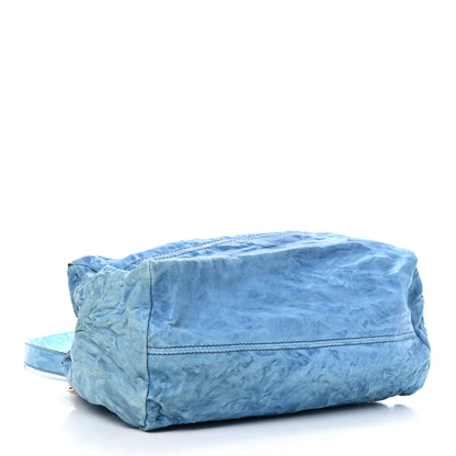 Givenchy Tumbled Sheepskin Medium Pandora Light Blue 4 of 9