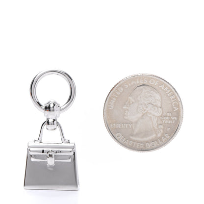 Hermes Palladium Mini Kelly Twilly Ring 2 of 5