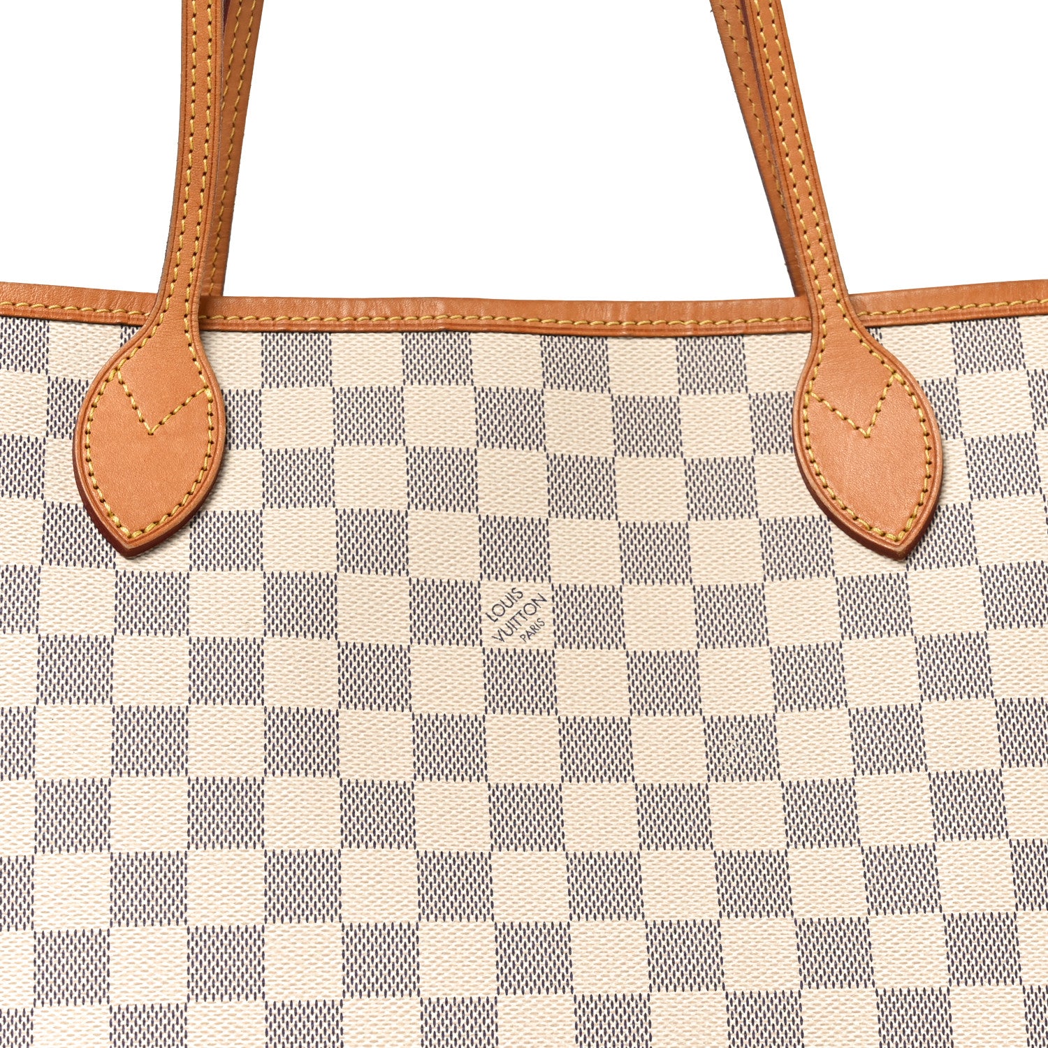 Louis Vuitton Damier Azur Neo Neverfull MM Rose Ballerine 7 of 9