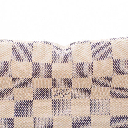 Louis Vuitton Damier Azur Delightful MM Rose Ballerine 8 of 8