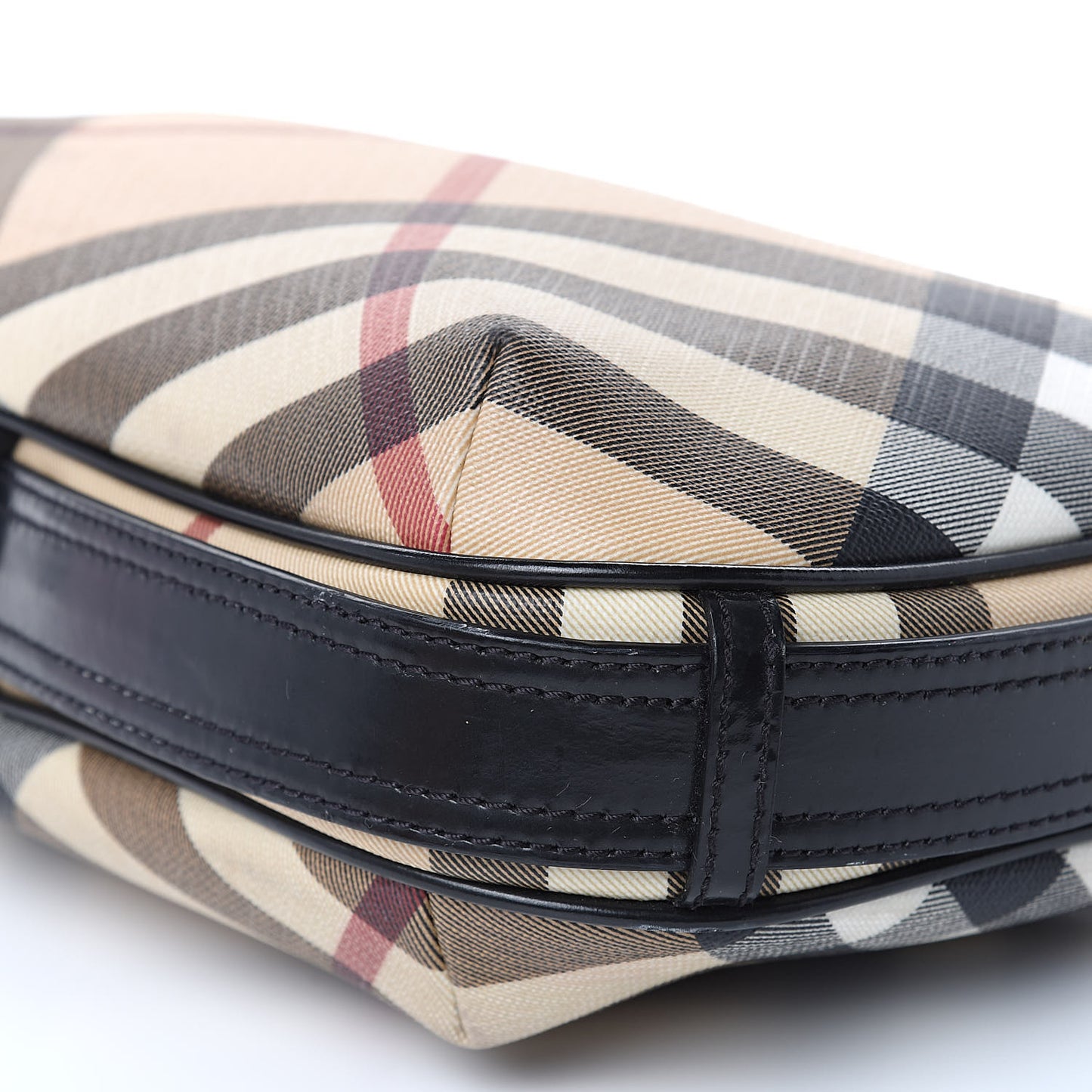 Nova Check Shoulder Bag Black