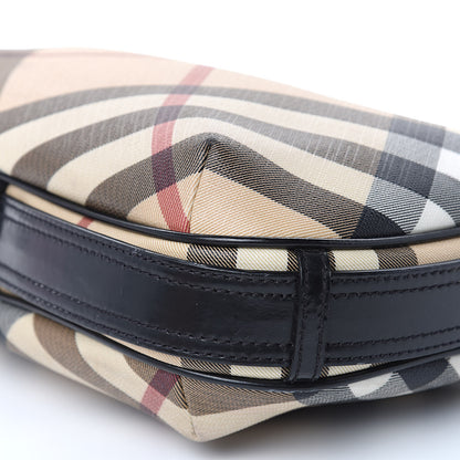 Burberry Nova Check Shoulder Bag Black 9 of 16