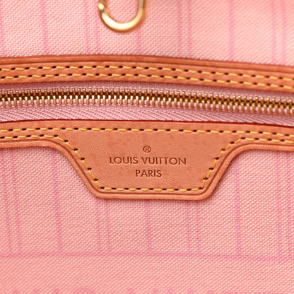 Louis Vuitton Damier Azur Neo Neverfull GM Rose Ballerine 8 of 9