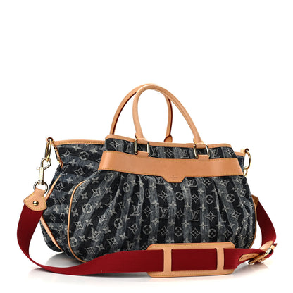 Louis Vuitton Denim Raye Cabas GM 3 of 9