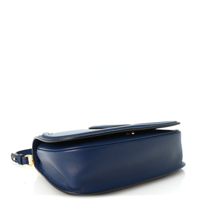 Gucci Roxy Calfskin Medium Blondie Top Handle Bag Blue Agata 4 of 10