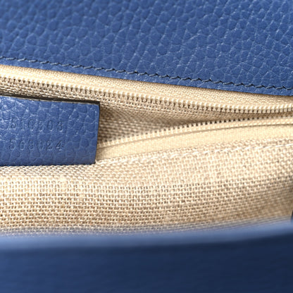 Gucci Dollar Calfskin Small Interlocking G Shoulder Bag Caspian 7 of 12