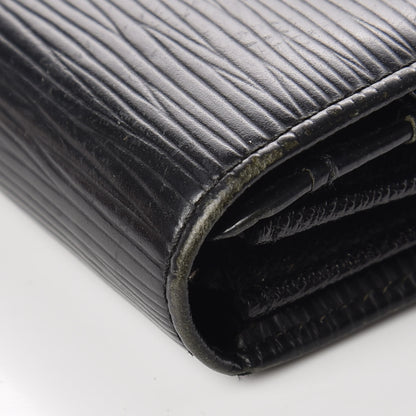Louis Vuitton Epi Sarah Wallet Black 8 of 14