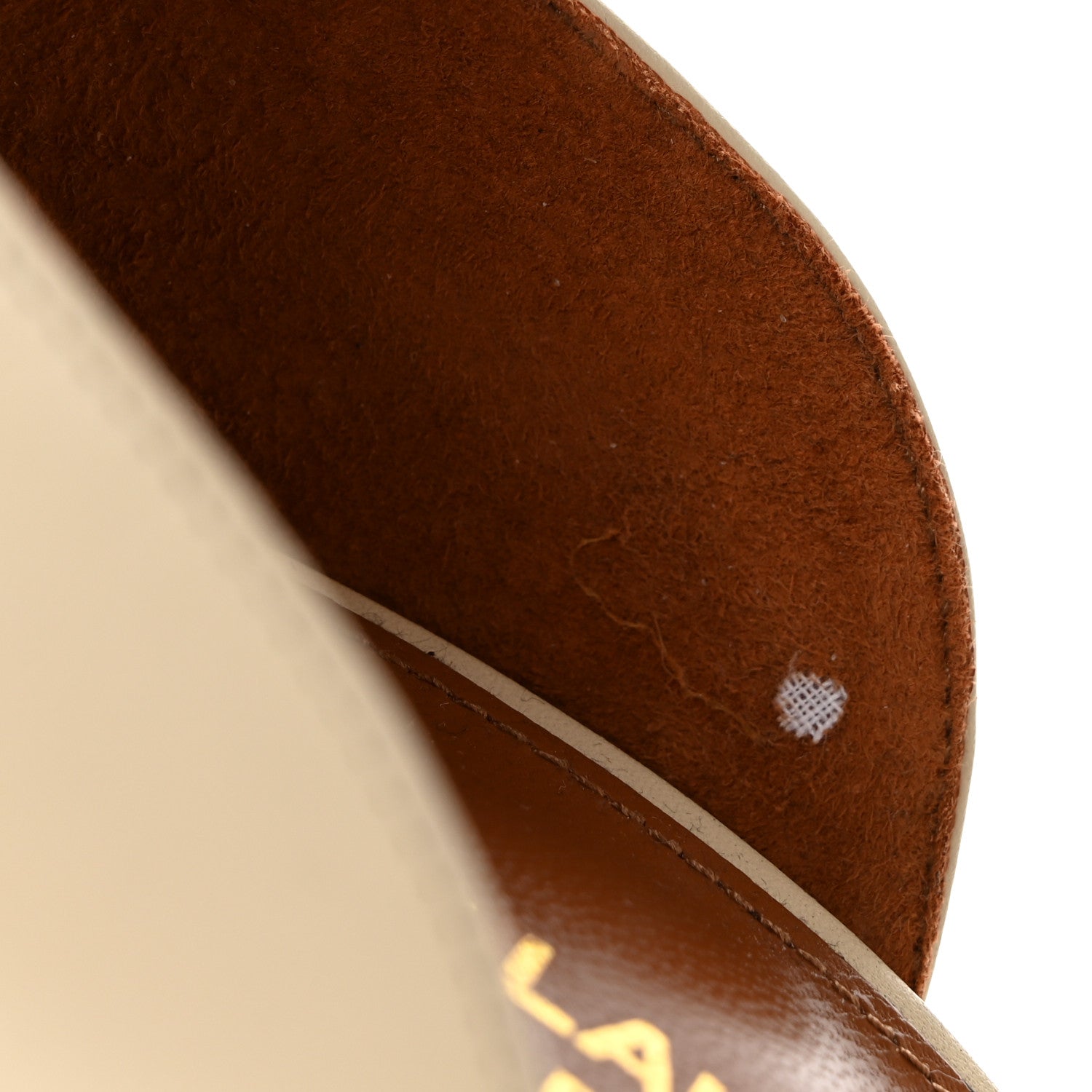 Saint Laurent Calfskin 110 Opyum Sandals Real Beige 40.5 Real Beige 10 of 11