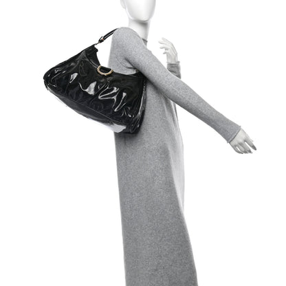 Gucci Patent Large D Ring Hobo Black 2 of 13