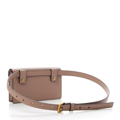 Christian Dior Grained Calfskin Saddle Clutch Fard 3 of 10