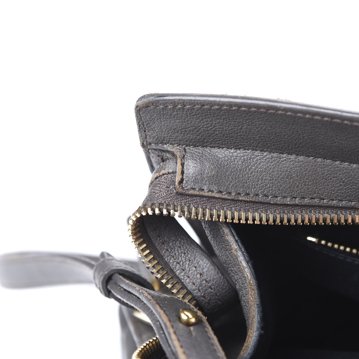 Saint Laurent Sheepskin Small Cabas ChYc Grey 11 of 17