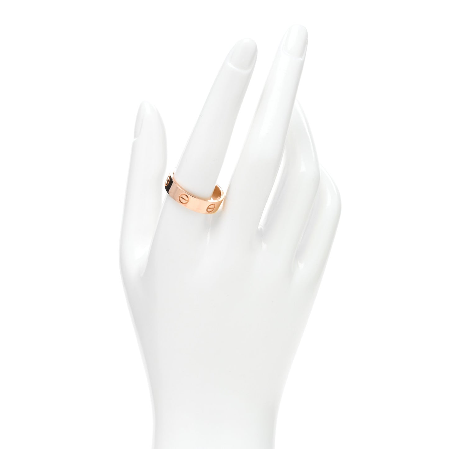 18K Pink Gold 5.5mm LOVE Ring 62 10