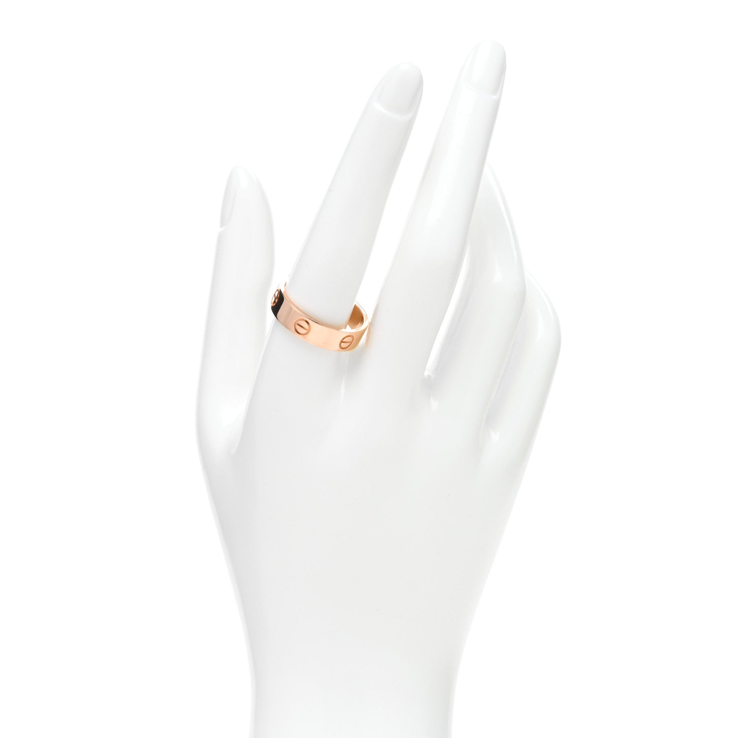Cartier 18K Pink Gold 5.5mm LOVE Ring 62 10 2 of 5