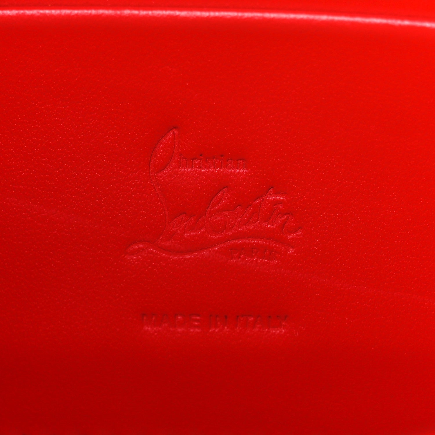 Christian Louboutin Satin Loubi54 Crossbody Clutch Red 6 of 15
