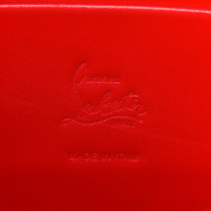 Christian Louboutin Satin Loubi54 Crossbody Clutch Red 6 of 15