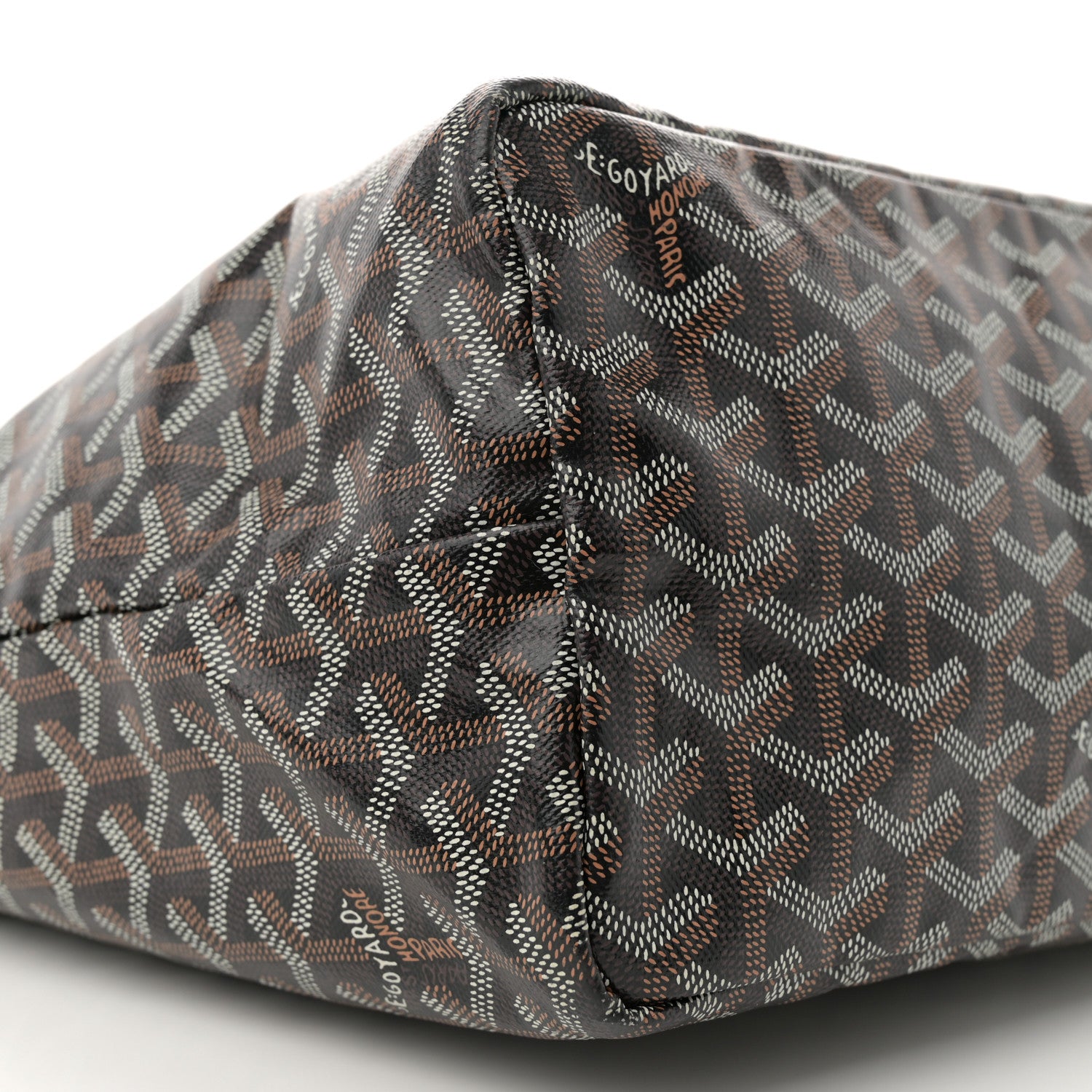 Goyard Goyardine Saint Louis PM Black Gold 10 of 11