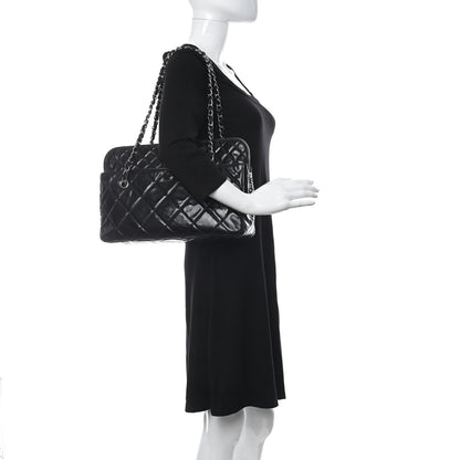 Chanel Vinyl Quilted In The Business Tote Black 2 of 17