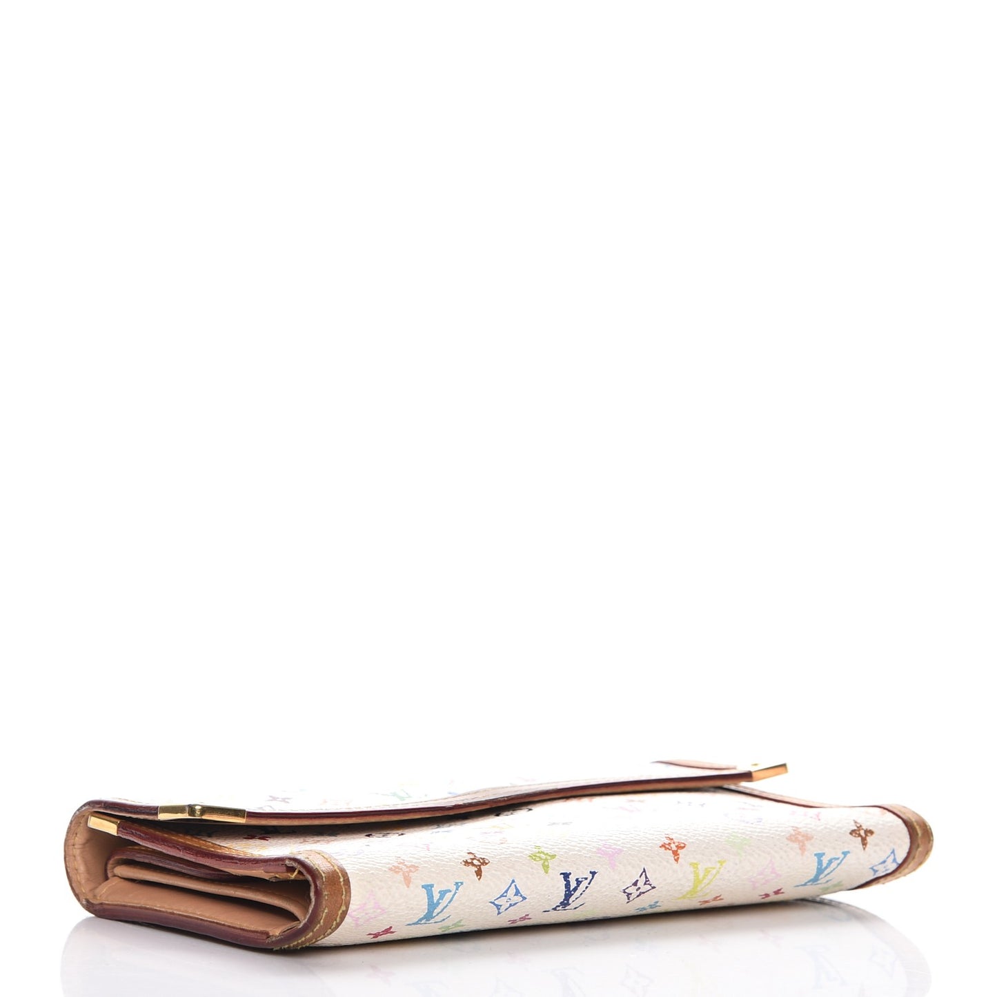 Monogram Multicolor Porte Tresor International Wallet White